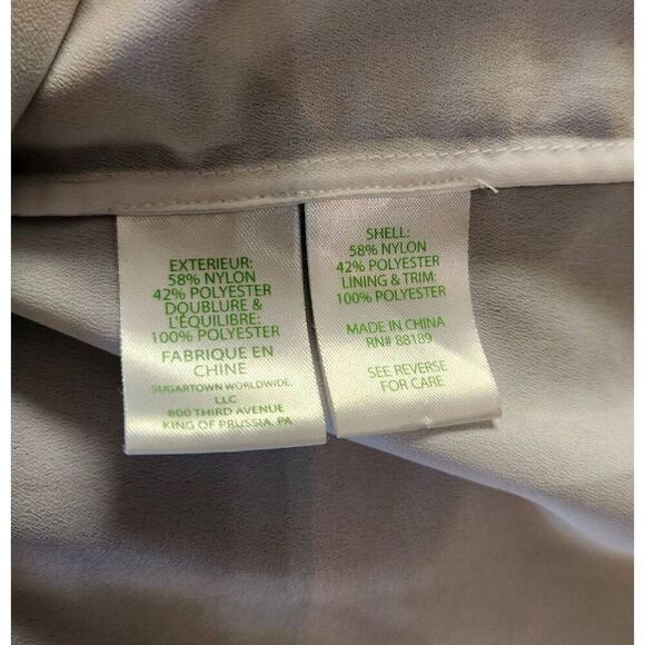 Lilly Pulitzer Iona Lace Overlay Sleeveless Top Size Medium - Picture 7 of 7